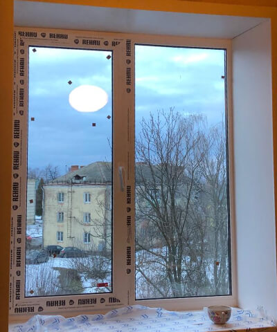 После замены