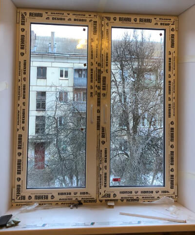 После замены